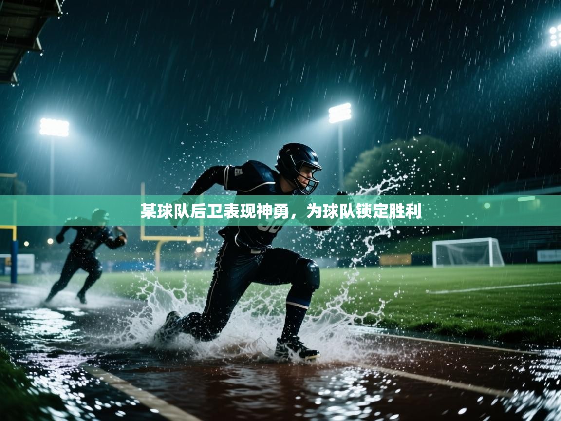 某球队后卫表现神勇，为球队锁定胜利